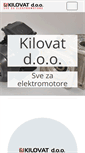 Mobile Screenshot of kilovat.hr